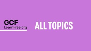 GCFLearnFreeorg All Topics [upl. by Kelwunn]