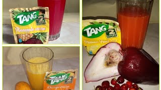 Easy amp Delicious Fruit Juice With Tang 3 Ways [upl. by Akisej410]