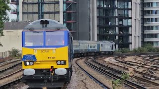 GBRf Cappagh Capital Campaigner railtour at Vauxhall and East Croydon  Saturday 3824 [upl. by Holmes]