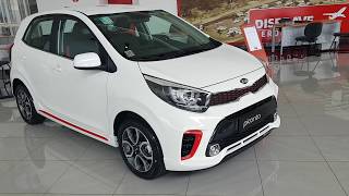 Novo Kia Picanto 2019 GT Automático Preço consumo e detalhes  wwwcarblogbr [upl. by Mazonson]