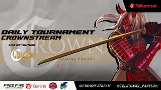 LIVE  DAILY TOURNAMENT BY CROWNSTREAM [upl. by Htebarual304]