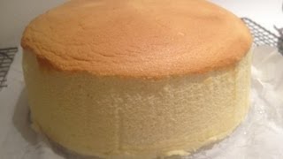 How to make Japanese Cotton Cheese Cake Recipe  日式芝士蛋糕 [upl. by Chessa]