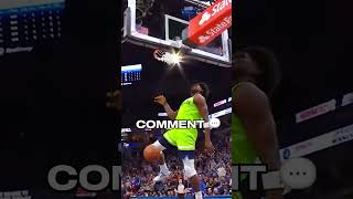 UR DUNK IF YOU… 🔥 shorts nba viral [upl. by Nefets]