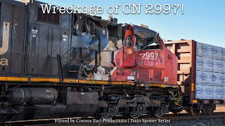 Wreckage of CN 2997 [upl. by Munmro420]