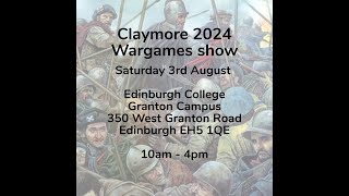 Claymore 2024 Wargames Show Gallery [upl. by Idhem]