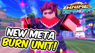 NEW FIRE DEMON NINJA MALAKAS NA BURN UNIT  Anime Defenders Update 3  Roblox [upl. by Asillim320]