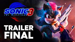 SONIC 3 La Película  TRAILER FINAL ESPAÑOL 2024 [upl. by Suryc]