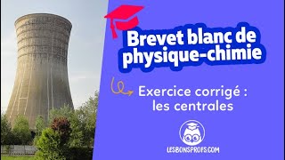 Brevet blanc  l’exercice corrigé en vidéo de physiquechimie pour t’aider à t’entraîner [upl. by Pendleton]