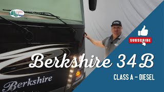 Forest River 2022 Berkshire 34B Class A diesel motorhome [upl. by Boiney]