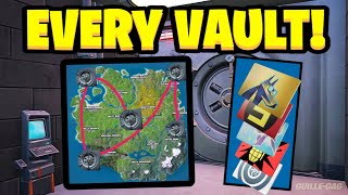 The 5 VAULT CHALLENGE in Fortnite [upl. by Gnivre]