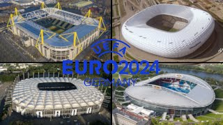 UEFA EURO 2024 GERMANY STADIONY [upl. by Yentrac38]