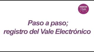 Paso a paso para registrarte y consultar el saldo de tus Vales Electronicos en Sodexo Club [upl. by Fiore]