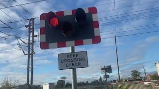 Balne Highgate Level Crossing North Yorkshire [upl. by Llertak]