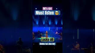 lucky ali dekha hai aise bhi live LuckyAliOfficial shortvideo viralvideo shorts [upl. by Rheingold910]