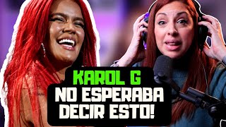 KAROL G  SUBESTIMAMOS ANTES DE ESCUCHAR  Vocal coach reaction amp analysis [upl. by Toma]