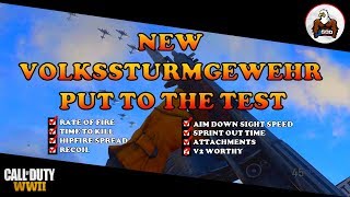 NEW Volkssturmgewehr PUT TO THE TEST  Stats and Best Class  CoD WWII [upl. by Reba]