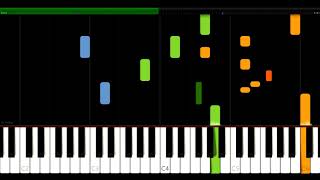 Trio Sonata No 4 in E minor  BWV 528  JS Bach  Synthesia HD 60 fps [upl. by Mcintosh]