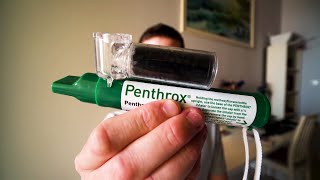 Green Whistle How To Use  Penthrox Inhaler [upl. by Anilecram]