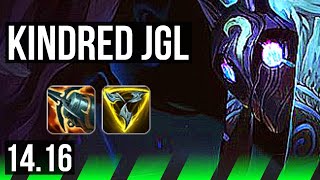 KINDRED vs AMUMU JGL  5111 600 games  EUW Diamond  1416 [upl. by Penoyer]