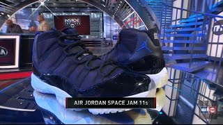 Space Jam Jordans  Inside the NBA  NBA on TNT [upl. by Annahael]