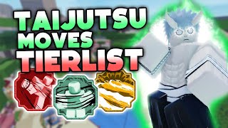 TAIJUTSU ART WORST TO BEST TIERLIST  Shinobi Life 2 [upl. by Acinomed565]