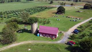 Valley View Farm at Delaplane VA  Picking apples season [upl. by Ynnep]