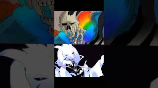 Asriel Dreemurr vs Seraphim Sans undertale undertaleau 1v1 edit [upl. by Ripp]