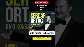 SERDAR ORTAÇ AZERBAYCAN BAKÜ KONSERİ [upl. by Acihsay991]