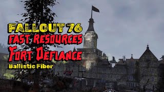 Fallout 76Fast ResourcesBallistic Fiber [upl. by Moshe669]