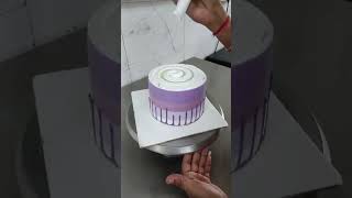 Parple dripping cake decoration youtubeshorts short viralvideo youtube [upl. by Emarej53]