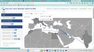 IVAO GCC GULF REGION TOUR SYSTEM [upl. by Yelnahs]