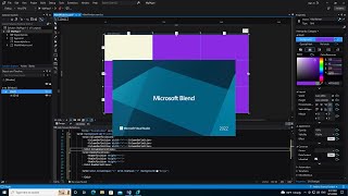 WPF Project using Blend for Visual Studio 2022 [upl. by Lukas328]