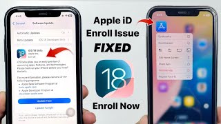 iOS 18 Sign in Error Fixed in Apple Developer App  Enrolment issue fixed  Install iOS18 Beta Now [upl. by Ydualc]