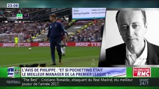 Auclair  quotPochettino est le meilleur entraîneur de Premier Leaguequot [upl. by Juana]