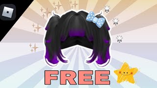 جديد شعر مجانا ومحدود في روبلوكس أحصل عليه الآن 💥New Get free limited hair in Robloxroblox [upl. by Sufur]