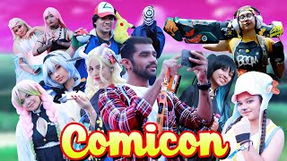 Meet Shreeman Legend  Comicon comics blogger viral ShreeManLegenD shreemanlegendliveofficial [upl. by Yenduhc]