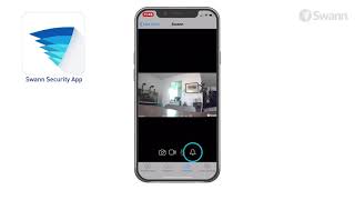 Swann Security app with Alert Indoor Security Camera [upl. by Eiddet]