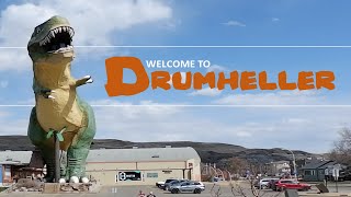 Drumheller  The Dinosaur Capital of the World [upl. by Medor]