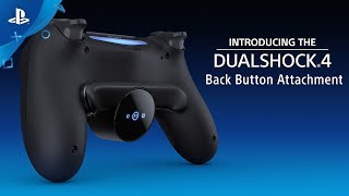 DUALSHOCK 4 Back Button Attachment  Announce Trailer  PS4 [upl. by Wein]