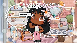 AESTHETIC Avatar World House Tour  👼🏾🌷🏡 VOICED🎙️  Avatar World Roleplay 🐇🌎🎀 [upl. by Elrahc753]