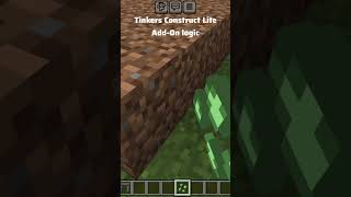 Tinkers Construct Lite AddOn logic minecraft addons minecraftshorts shorts [upl. by Aretha]