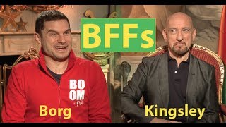 Ben Kingsley Teaches Flula About Life Full Interview [upl. by Ainesy145]