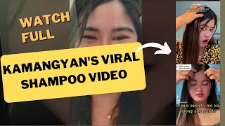 Kamangyan’s viral shampoo video sparks social media uproar [upl. by Eirlav101]