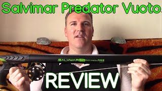 Pneumatic speargun Review  Salvimar Predator Vuoto [upl. by Leaffar245]