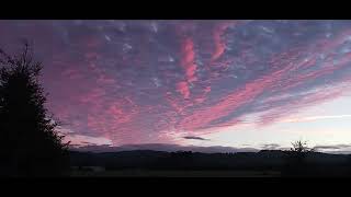 Ferndale California beautiful evening sky [upl. by Salb195]