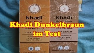 ★ REVIEW ★ HAARE FÄRBEN MIT PFLANZENHAARFARBE KHADI DUNKELBRAUN ★ COCONUT210379 ★ [upl. by Yedsnil911]