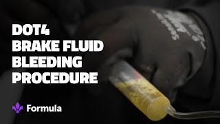 DOT4 Brake bleeding procedure [upl. by Hadley101]