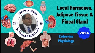 Local Hormones Adipose Tissue amp Pineal Gland 102024 by Dr Khaled A Abulfadle [upl. by Ayom]