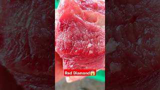 Fatty amp Red Pork in a Diamond Shape newsong song bollywood kaash amazing pork meat shorts [upl. by Forester]