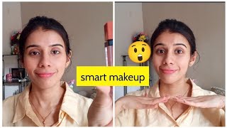 No makeup Look smart way🤩🤔 summer Look Tazeen hussain [upl. by Ontine]